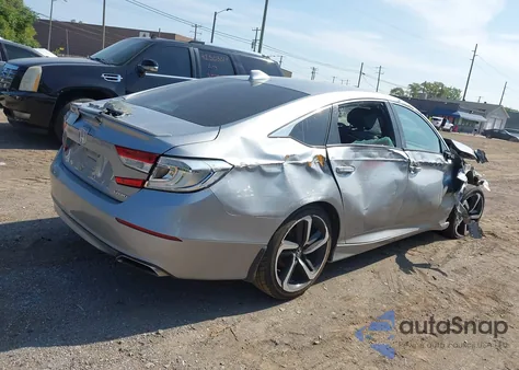 2019 Honda Accord Sport из США, поврежденный, VIN 1HGCV1F3XKA176235